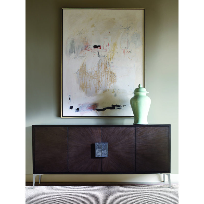 Aria 78.5'' W Solid Wood Sideboard