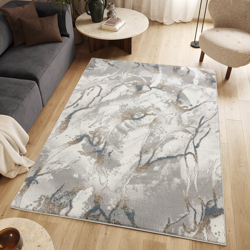 Geometrix Area Rug, Rectangle 5'3" x 7'3"