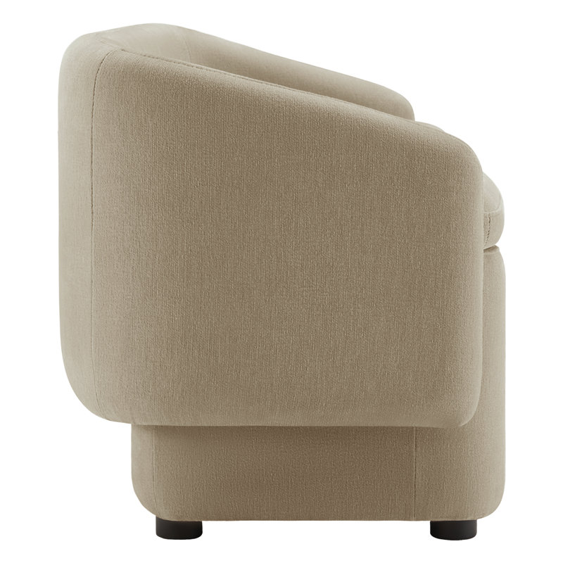 Bredon Polyester Blend Upholstered Storage Bench, Capri Wicker Performance Chenille