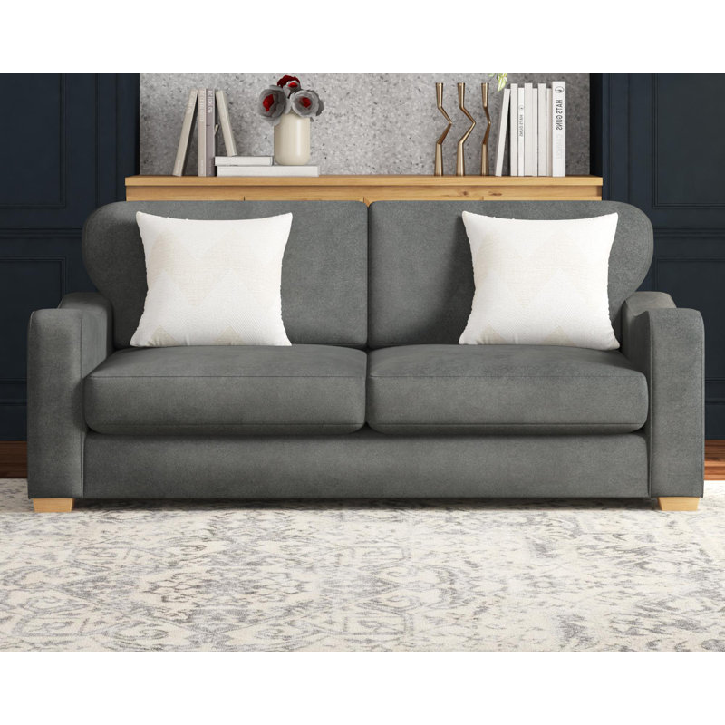 Theadford Three Seater, Fixed Back, Marmalade
