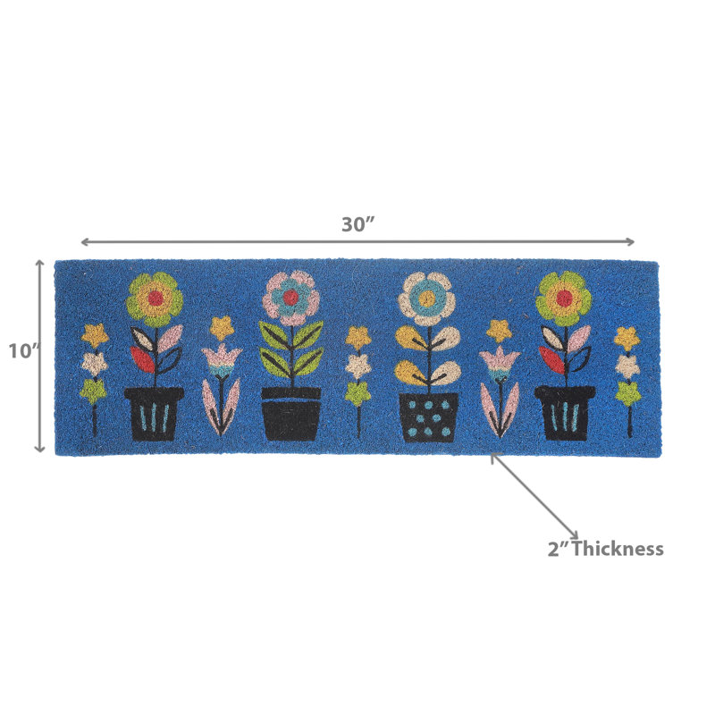 Indoor Doormat, 10" W x 30" L