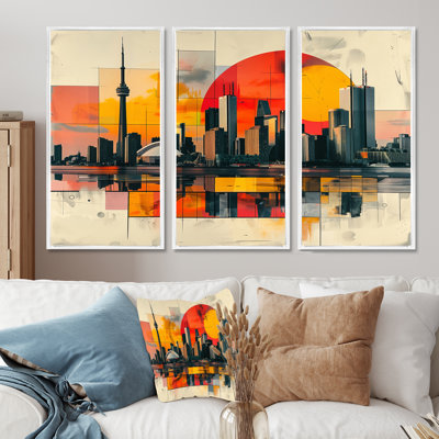 Ylan - City Toronto Wall Art Set