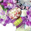 Couronne de printemps en maille 18 po