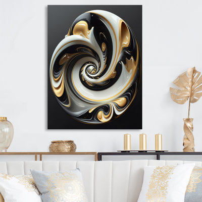 Liquide blanc vitrail II - reproduction sur toile