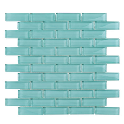1" x 3" Glass Brick Joint Mosaic Wall & Floor Tile