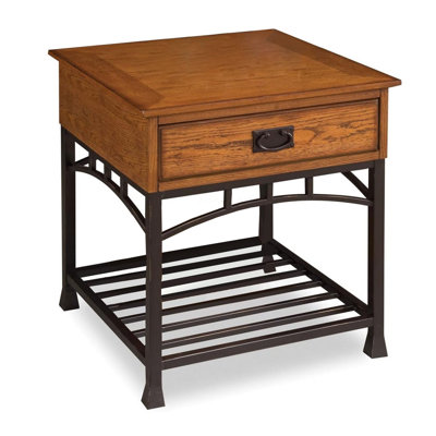 Top End Table with Storage