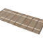 Rug & Kilim’S Scandinavian Style Runner Rug In Brown With Black & White Stripes