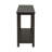 Wood Entryway Sofa Console Table, Distressed Java