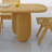 Modern simple solid wood dining table set.-107847872