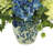 Polysilk Hydrangea Arrangement in Vase