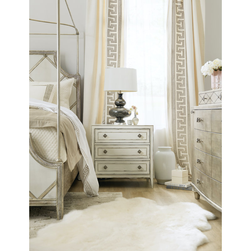 Sanctuary 2 3 - Drawer Nightstand