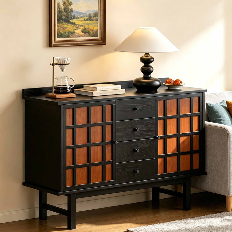 Armoire à chaussures rétro de style européen