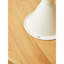 Table basse ronde blanche et bois