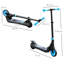HOMCOM Folding Electric Scooter with Rear Wheel Brake-1168300921