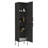 Hagi 71" Tall  Four-Tier Shelf One-Door Linen Shaker Cabinet