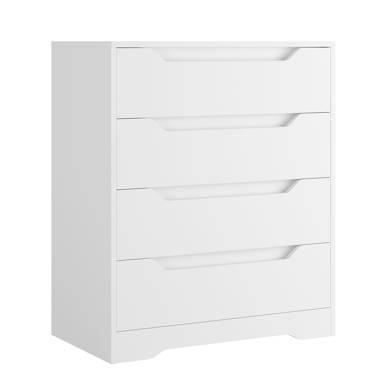 Wayfair Basics Stackable Storage Drawers, White