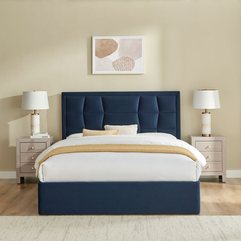 Upholstered Ottoman Storage Bed