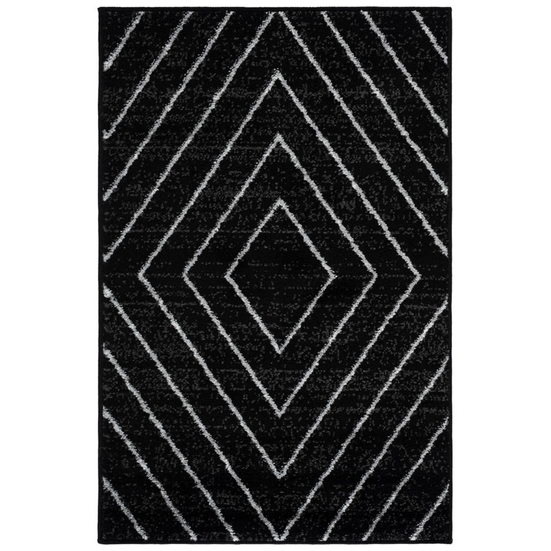 Marson Performance Geometric Rug, Rectangle 2'6" x 4'