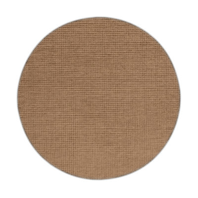 Tapis brun uni d'intérieur et d'extérieur