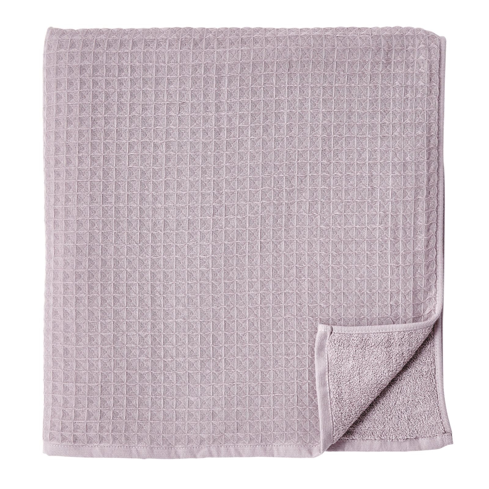 Waffle Twist 100% Cotton Bath Towel, Orchid, Bath Towel - 1 Pack
