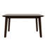 Ensemble de salle à manger 5 pièces en bois massif avec 4 chaises rembourrées pour la cuisine et la salle à manger-1721317461-1721317456