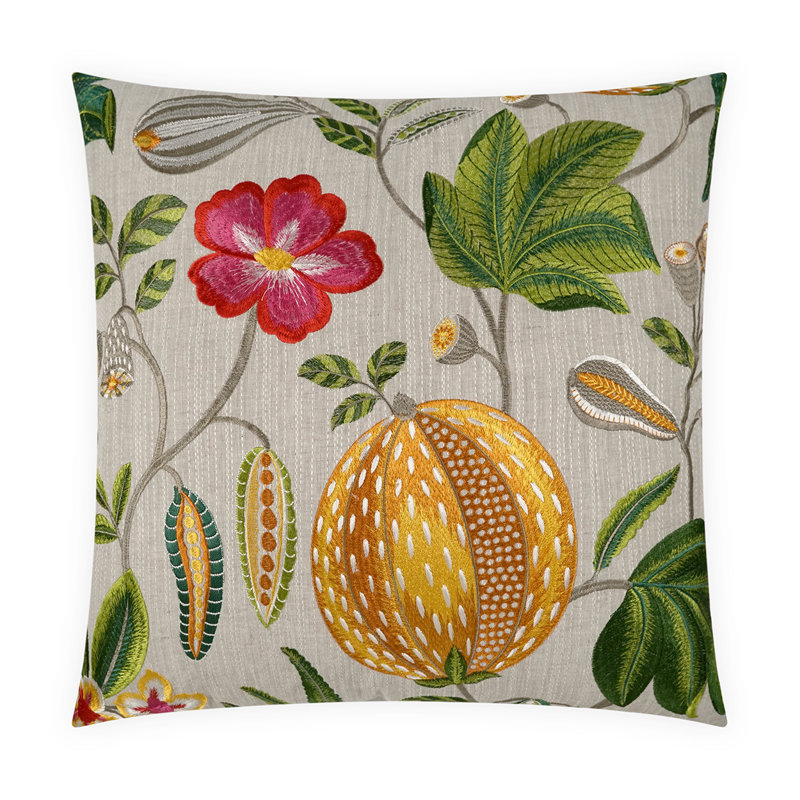 Rankin Square Pillow Cover & Insert, Square 24"
