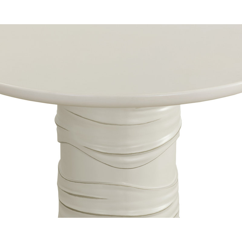 ALANYA DINING TABLE - ROUND - 44" - Cream