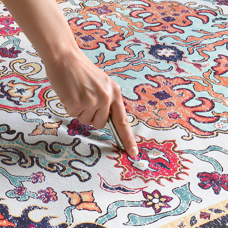 Tapis de cuisine Bohemian Medallion, Rectangle 18 po x 47 po