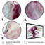 «Viva Magenta Secret Wispers I», reproduction sur toile-2080652546-2080652544