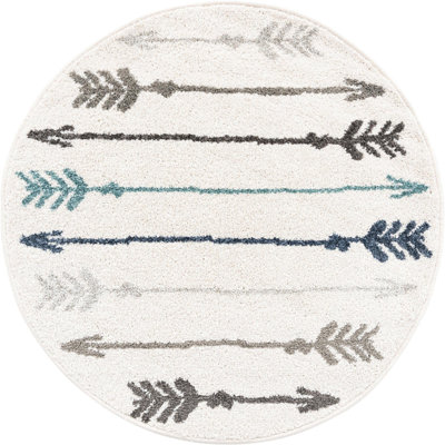 Dryer Geometric Indoor Rug