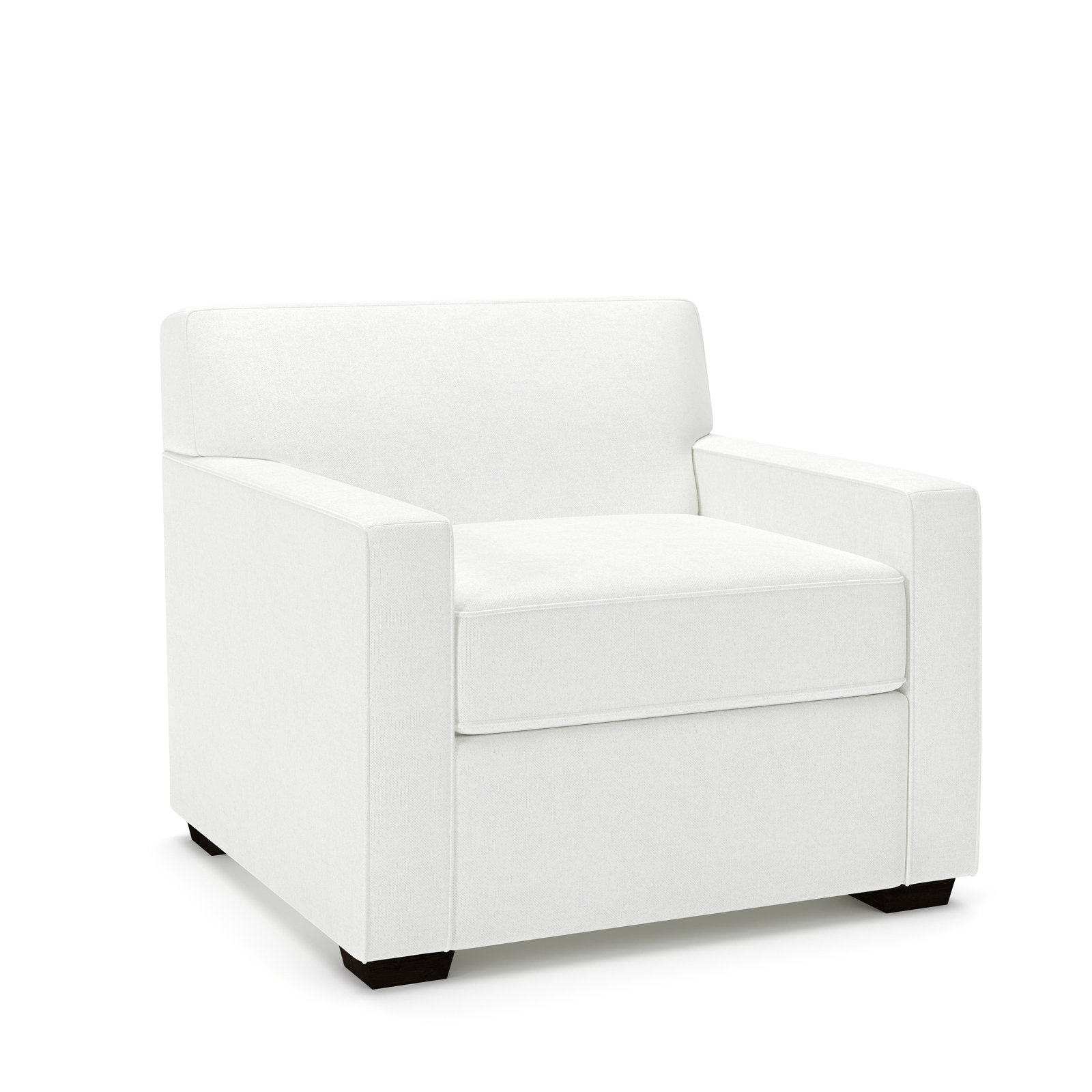Francesca Upholstered Armchair, John Flour Performance Linen Blend