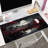 Desk Mat Riverside Full Moon Desk Pad Black Red Large Mouse Pad Gaming Mousepad Extended XXL Keyboard Pad 31.5 X 15.7 In Laptop Computer Mouse Keyboard Mat For Office Desk Decor