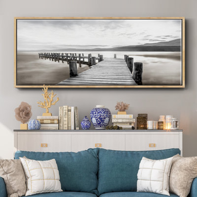" Misty Morning Dock "