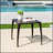 Durable and Stylish Outdoor KAI 18 Inch Side Table with Cast Aluminum Grillwork and Versatile Bronze Finish