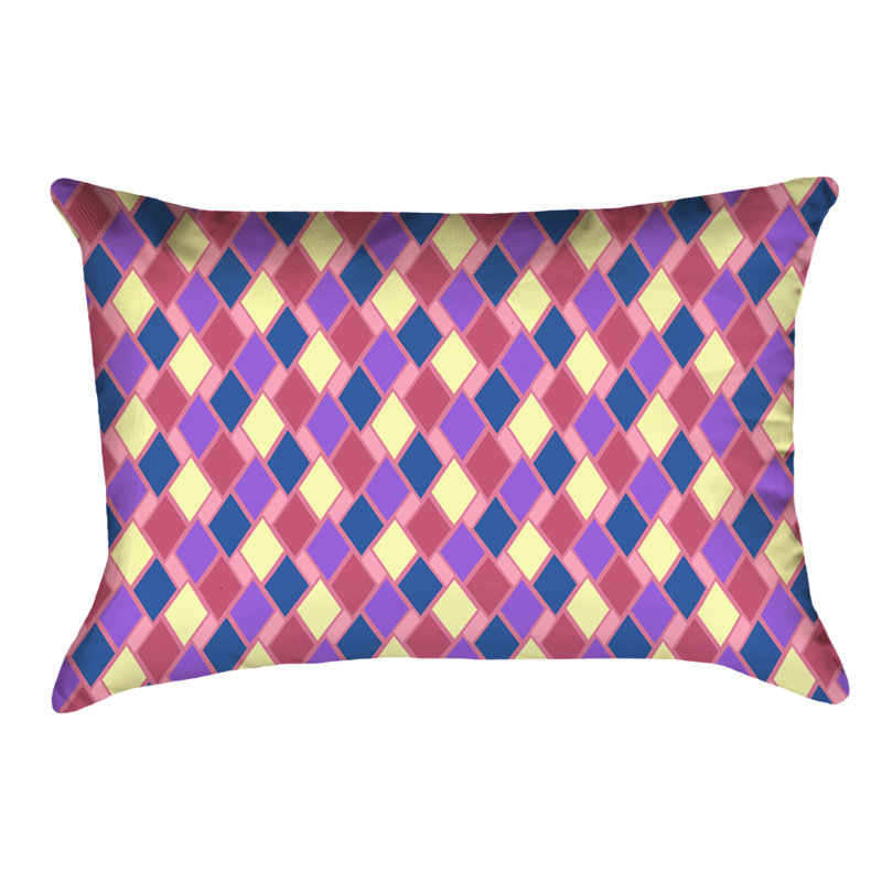 Housse de coussin Katelyn Elizabeth, Polyester, Rose / Mauve