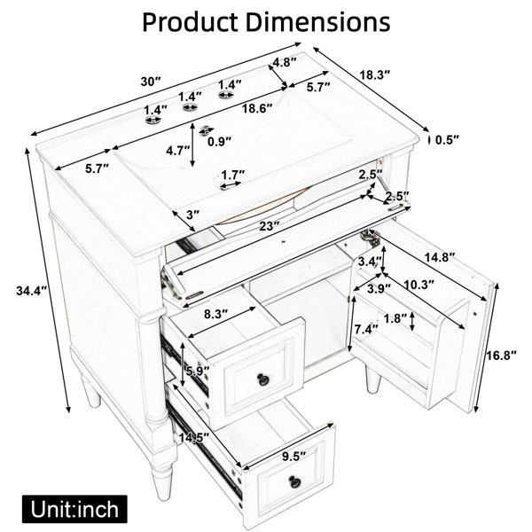 Dimensions du produit