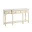 Console Traditional Traditional avec 3 tiroirs à fermeture en douceur et tablette inférieure-538705883