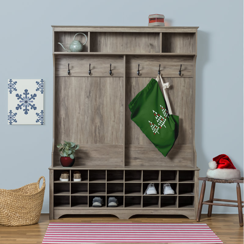 Fabric Laundry Bag with Handles, Medium (36" H x 28" W), Green