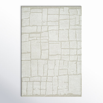 Hand-Tufted Abstract Rug
