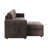 Kerica 2 - Piece Microfiber L-Shaped Sleeper Sofa Bed with USB – Reversible Pull Out Couch with Storage Chaise-1545255946