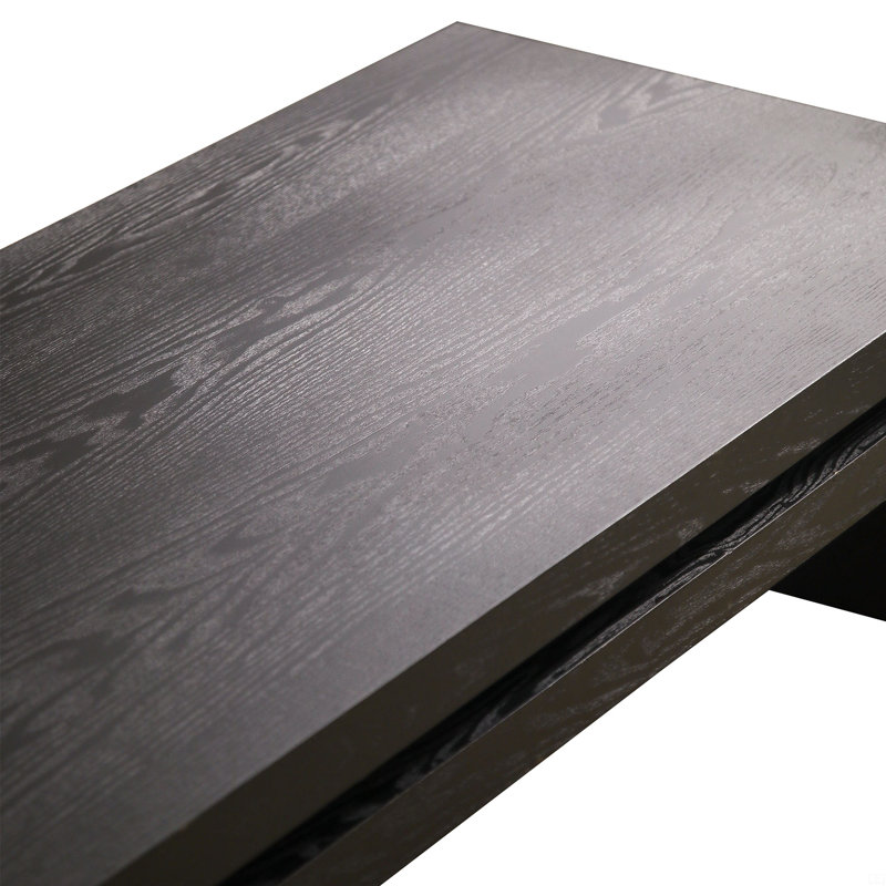 Table basse en bois, Noir