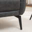 Fauteuil demi-tonneau en simili cuir Ammon-868968198