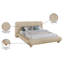 Lit en tissu de chenille Huckstep-2003859393-2003859395