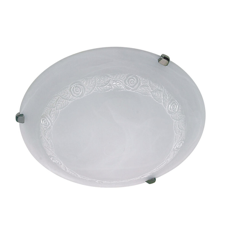 Creasy Glass Flush Mount