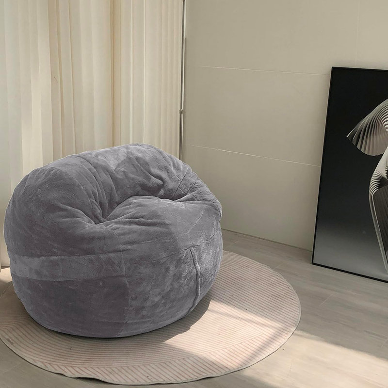 Housse pour fauteuil à billes Fluffy Fur
