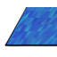 Tapis bleu tissé à la machine-2070896192
