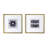 " Grace Purple Agate Shadow Boxes "