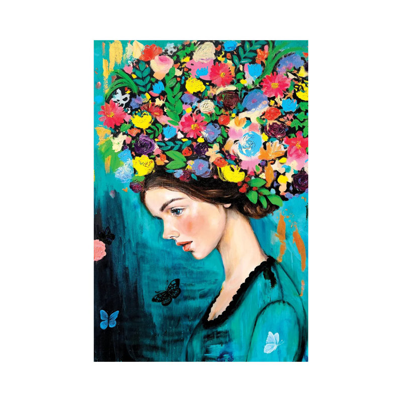 The Weight Of Love by Eury Kim - Wrapped Canvas Painting, 20.32 cm H x 30.48 cm W