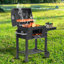 Dakota Fields Reyne 112cm W Charcoal Grill
