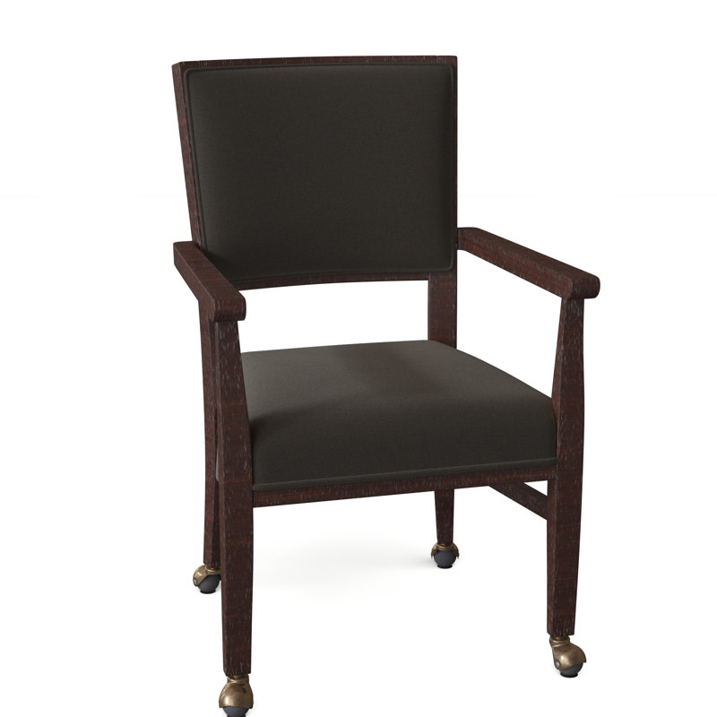 Dilworth Upholstered Arm Chair, Espresso, 9953 Willow